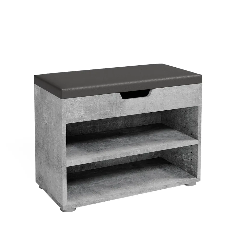 Schuhbank Rolfe Beton 60 x 45 cm Vicco