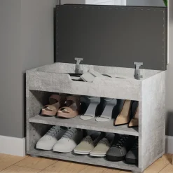 Schuhbank Rolfe Beton 60 x 45 cm Vicco