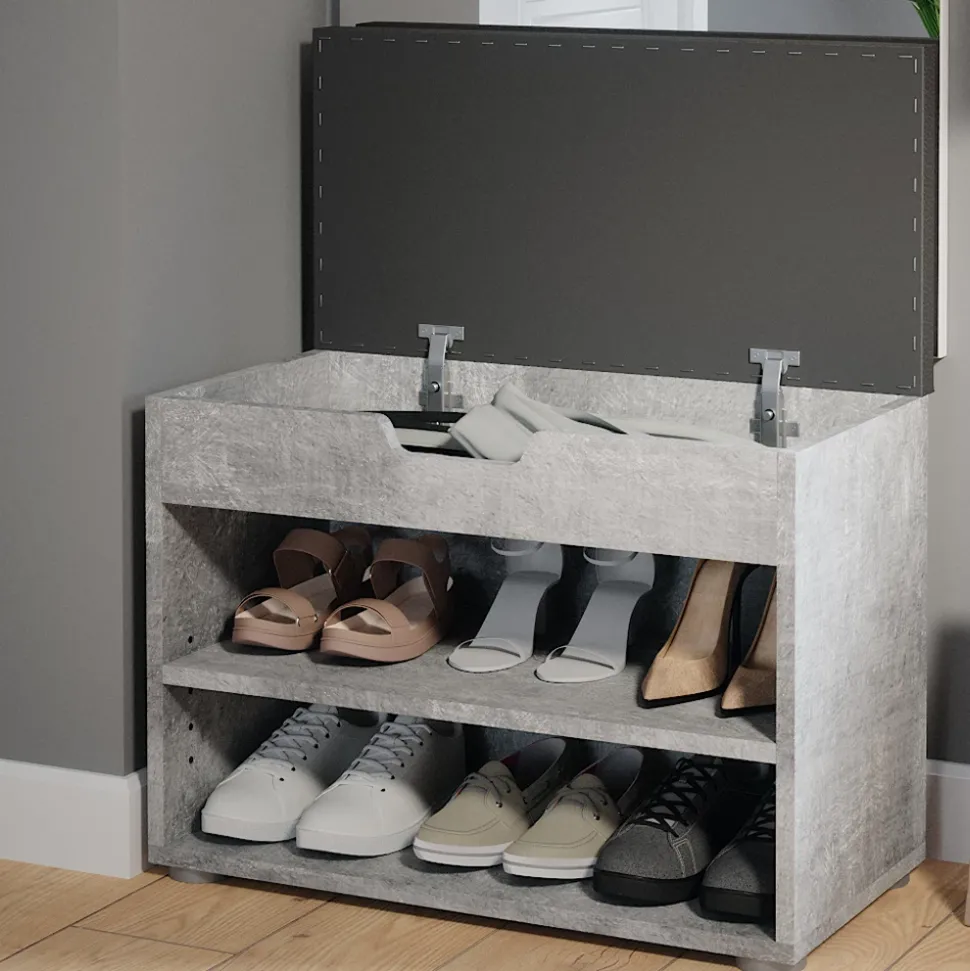 Schuhbank Rolfe Beton 60 x 45 cm Vicco