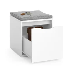 Schuhbank Ruben Weiß 40 x 40.6 cm Vicco