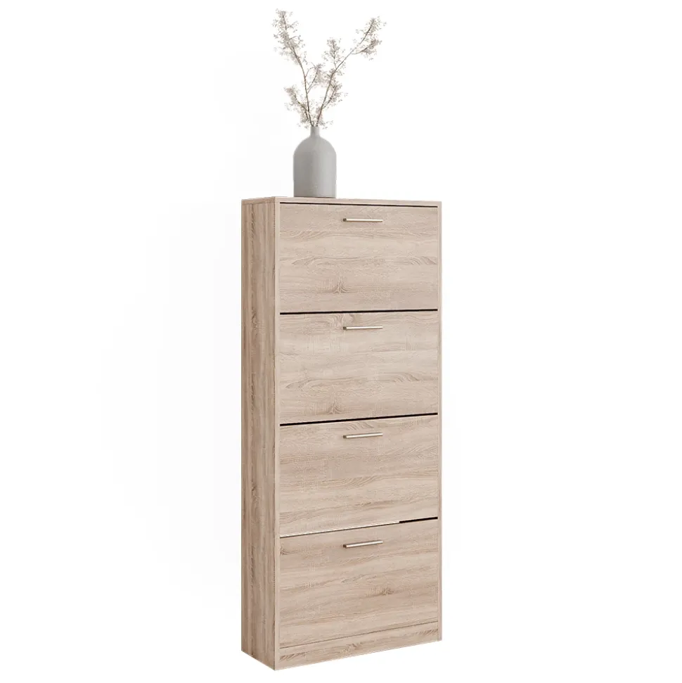 Schuhkipper Gizmo Sonoma 59 x 137 cm mit 4 Fächern Vicco