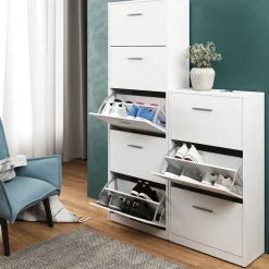 Schuhkipper Gizmo Weiß 59 x 105 cm Vicco