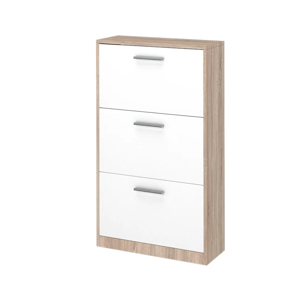 Schuhkipper Gizmo Weiß/Sonoma 59 x 105 cm Vicco