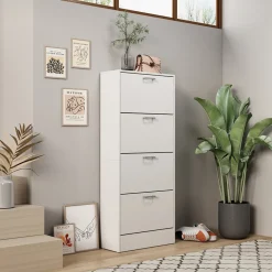 Schuhkipper Gregor Weiß 63 x 150 cm Vicco