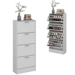 Schuhkipper Gregor Weiß 63 x 150 cm Vicco