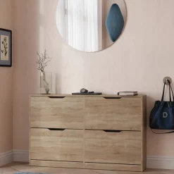 Schuhkipper Luca Sonoma 116.6 x 72.5 cm mit 4 Fächer Vicco