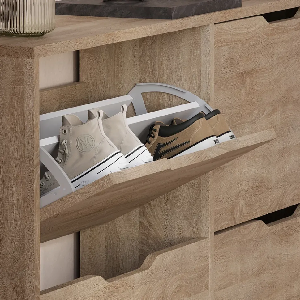 Schuhkipper Luca Sonoma 116.6 x 72.5 cm mit 4 Fächer Vicco