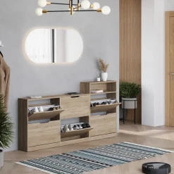 Schuhkipper Luca Sonoma 116.6 x 72.5 cm mit 4 Fächer Vicco