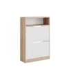 Schuhkipper Luca Sonoma/Weiß 59 x 89.5 cm mit 2 Fächern Vicco