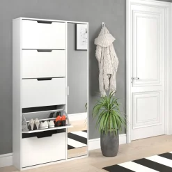 Schuhkipper Luca Weiß 22 x 169 cm Vicco