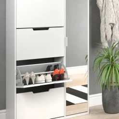 Schuhkipper Luca Weiß 22 x 169 cm Vicco