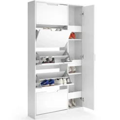 Schuhkipper Luca Weiß 22 x 169 cm Vicco