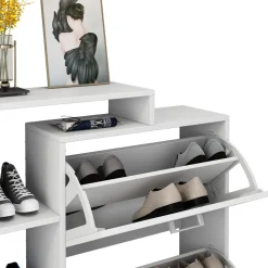 Schuhkipper Tobias Weiß 80 x 90 cm Vicco