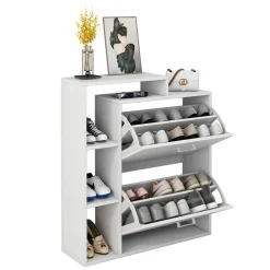 Schuhkipper Tobias Weiß 80 x 90 cm Vicco