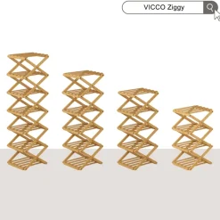 Schuhregal Ziggy Bambus 26 x 100.5 cm mit 7 Fächern Vicco