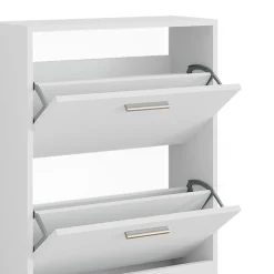 Schuhschrank Gizmo Weiß 59 x 72.5 cm 2 Fächern Vicco