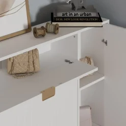 Schuhschrank Helge Weiß 108 x 107.5 cm Vicco