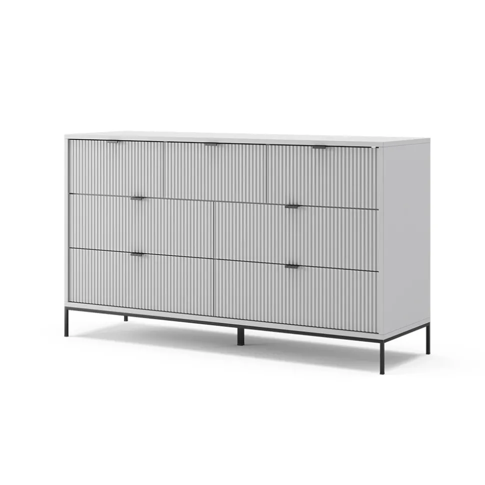 Sideboard Eliza Grau 42 x 81 cm Vicco