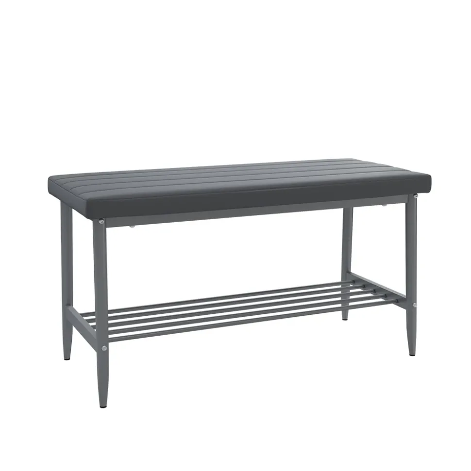 Sitzbank Grand Grau 85 x 35 cm Vicco