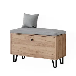 Sitzbank Siri Goldkraft Eiche 80 x 46 cm Vicco