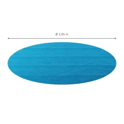 Solarfolie Blau 305 cm OK-Living