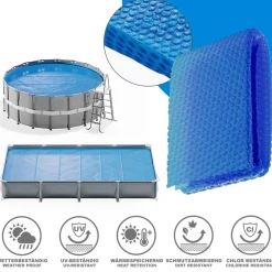 Solarfolie Blau 700 cm robuste 400µ My Solarplane OK-Living