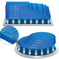 Solarfolie Blau 800 cm robuste 400µ My Solarplane OK-Living