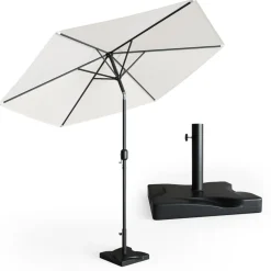 Sonnenschirmständer Schwarz 42 x 42 cm OK-Living