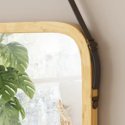 Spiegel Mirno Bambus 34 x 1.5 cm mit verstellbarem Gurt Vicco