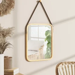 Spiegel Mirno Bambus 34 x 1.5 cm mit verstellbarem Gurt Vicco