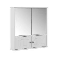 Spiegelschrank Bianco Weiß 56 x 58 cm Vicco