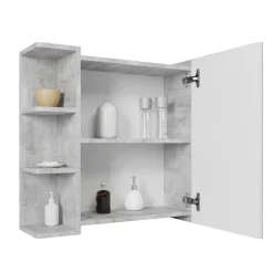 Spiegelschrank Fynn Beton 62 x 64 cm Vicco