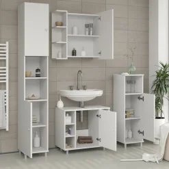 Spiegelschrank Fynn Weiß 62 x 64 cm Vicco