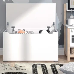 Spielzeugtruhe Arno Weiß 85 x 63.7 cm mit Deckel Vicco