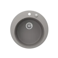 Spülbecken Beton 50.5 x 50.5 cm Rund Bergström