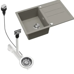 Spülbecken Kapstadt Beton 78 x 50 cm Bergström