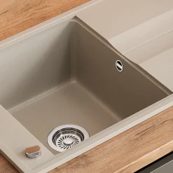 Spülbecken Kyoto Beige 78 x 50 cm Bergström