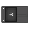 Spülbecken Kyoto Schwarz 78 x 50 cm Bergström