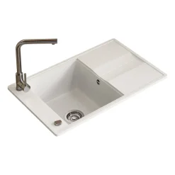 Spülbecken Kyoto Weiß 78 x 50 cm Bergström