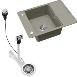 Spülbecken Osaka Beton 67 x 50 cm Bergström