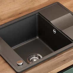 Spülbecken Osaka Schwarz 67 x 50 cm Bergström