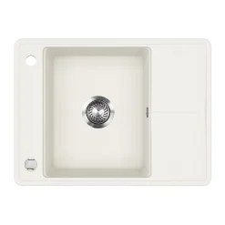 Spülbecken Osaka Weiß 67 x 50 cm Bergström