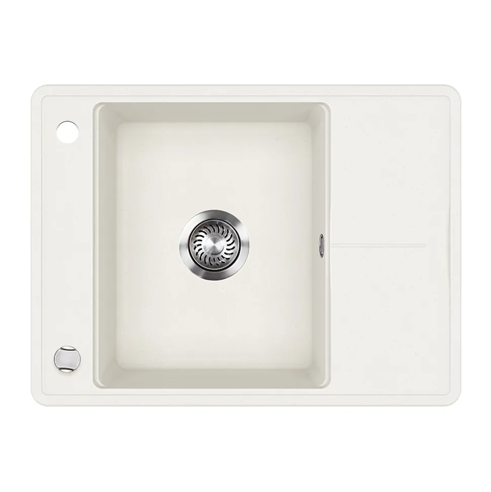 Spülbecken Osaka Weiß 67 x 50 cm Bergström