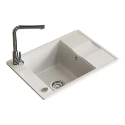 Spülbecken Osaka Weiß 67 x 50 cm Bergström