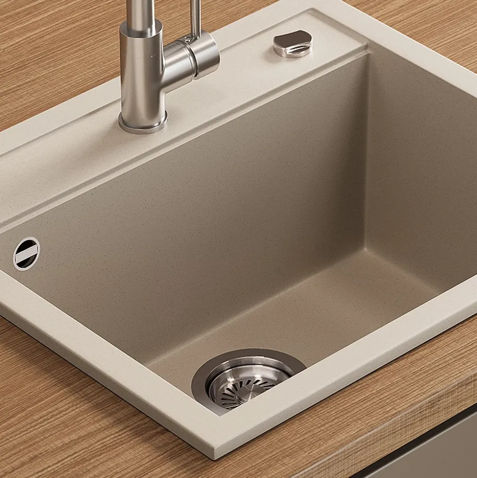 Spülbecken Paris Beige 57 x 51 cm Bergström