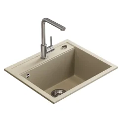 Spülbecken Paris Beige 57 x 51 cm Bergström