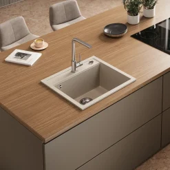 Spülbecken Paris Beige 57 x 51 cm Bergström