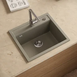 Spülbecken Paris Beton 57 x 51 cm Bergström