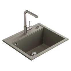 Spülbecken Paris Beton 57 x 51 cm Bergström