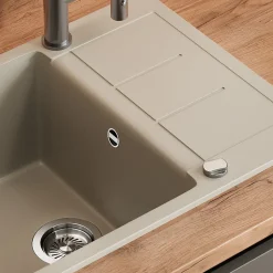 Spülbecken Rom Beige 62 x 50 cm Bergström